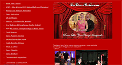 Desktop Screenshot of definoballroom.com